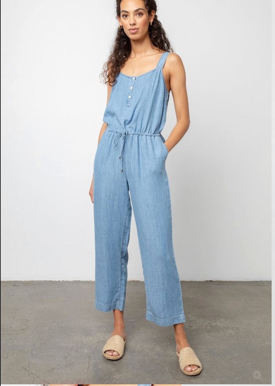 Rails Brooklyn Jumpsuit Medium Vintage Denim Size L